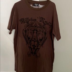 Affliction shirt XL never worn